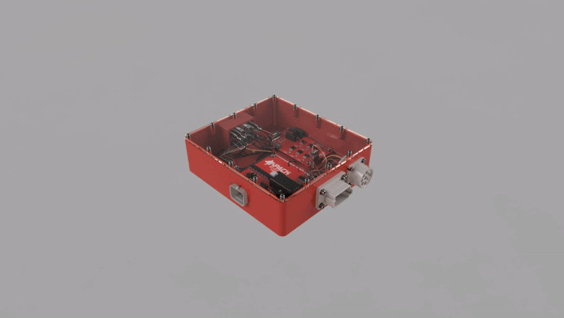 A rendering of PDM V2.1 rotating